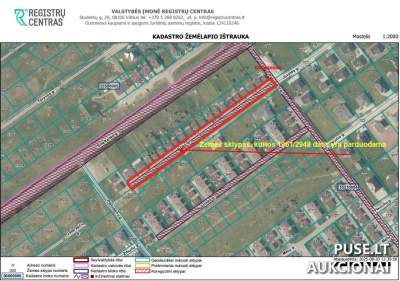 Žemės sklypo dalis Klaipėdos rajone, Klemiškės II k. (Rūko g.) – 60 107 EUR