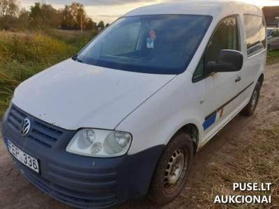 VW Caddy (2006) Vilniuje - krovininis dyzelinas, pradinė kaina 100 EUR