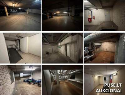 Požeminis parkingas Vilniuje (Savanorių pr. 1) - pradinė kaina 68 000 EUR