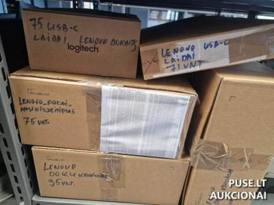 Naudota kompiuterinė ir spausdinimo technika Vilniuje – pradžia 1780 EUR, 398 vnt.