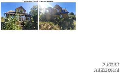 Žemės sklypas Švenčionėliuose, Mokyklos g. 20 – 1/3 dalis, pradinė kaina 3 000 EUR