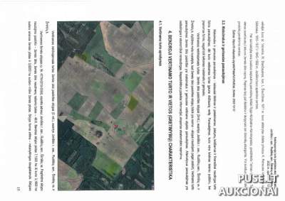 Žemės sklypas Šilmikiuose, Joniškio r. – 7,12 ha (žemės ūkio ir miško), pradinė kaina 14 940 EUR