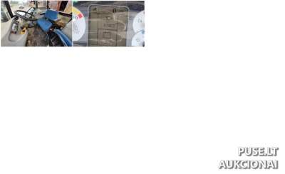 Ratinis traktorius New Holland TD 5.85 Zarasuose – pradinė kaina 25 520 EUR