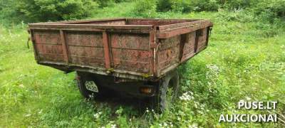 Priekaba Anykščiuose – 1-PTS-2 (1993), pradinė kaina 220 EUR