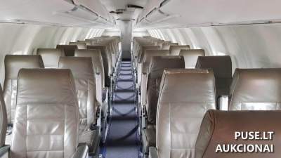 Bombardier CRJ 200 Vilniuje - naudotas orlaivis pardavimui, pradinė kaina 900000 EUR