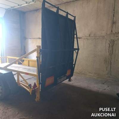 Priekaba Bazaltas-3 Panevėžyje – pradinė kaina 300 EUR