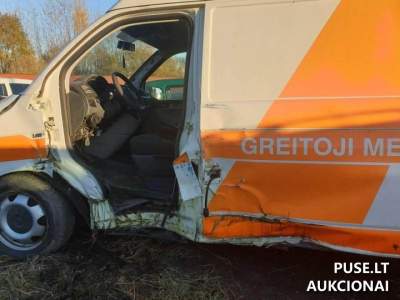 VW Transporter ambulansas Vilniuje (Pievų g. 28A) – 2017, pradinė kaina 300 EUR