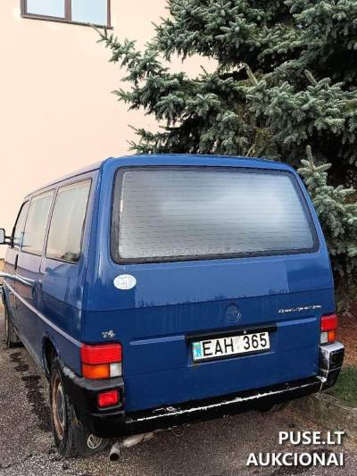 VW Transporter pardavimas Veisiejuose, Ryto g. 15 – pradinė kaina 200 EUR (1995, benzinas)