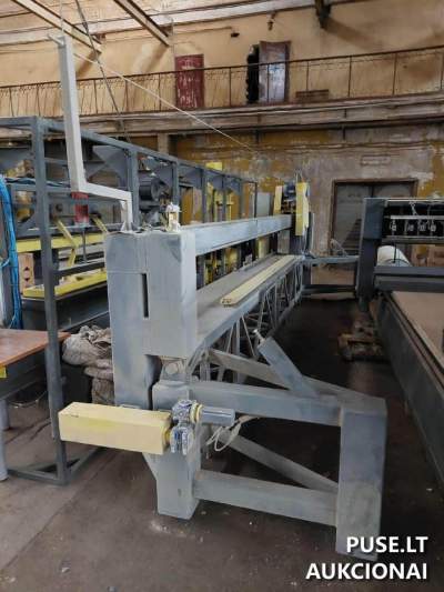 Sip skydų pjovimo staklės Panevėžyje – Glue Stream KAM FPS-900, pradinė kaina 24 080 EUR