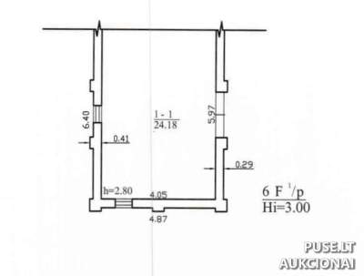 Bagažinė Dūkšte (Ignalinos r.), Geležinkelio g. 7 - pradinė kaina 2280 EUR