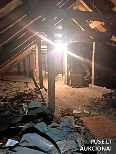 Neįrengtos pastogės dalis Vilniuje, Pylimo g. 62 - pradinė kaina 5912 EUR