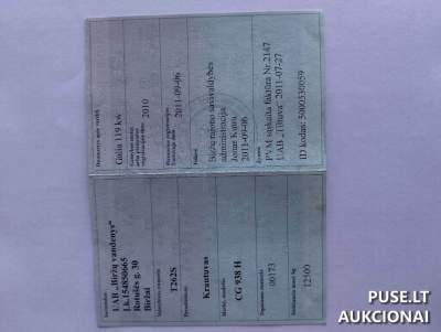 Krautuvas CG938H pardavimas Biržuose nuo 10000 EUR – 119 kW, 12500 kg