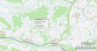 Žemės sklypas Klausučiuose, Jurbarko rajone - pradinė kaina 980 EUR