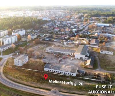 Varėnoje, Melioratorių g. 2B - valstybinis žemės sklypas nuomai, pradinė kaina 666 EUR