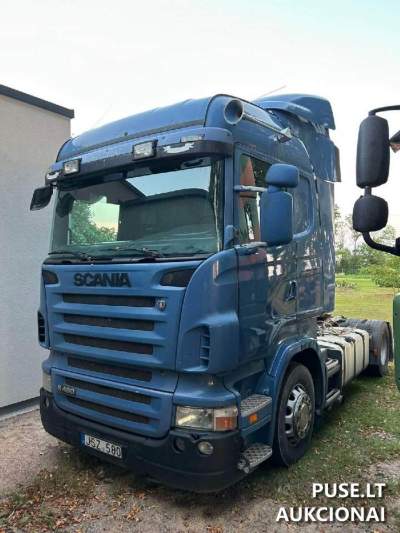 Vilkikas SCANIA R R 480, 2008 m. Vilniuje – pradinė kaina 9000 EUR