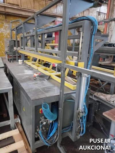 SIP skydų frezavimo staklės Vilniuje | Glue stream FPS-1250x3000VS – kaina 20 100 EUR