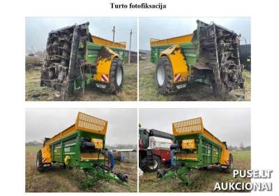 Mėšlo kratytuvas Western Fabrications 16DS Alantoje, Pievų g. 1 - pradinė kaina 20 412 €