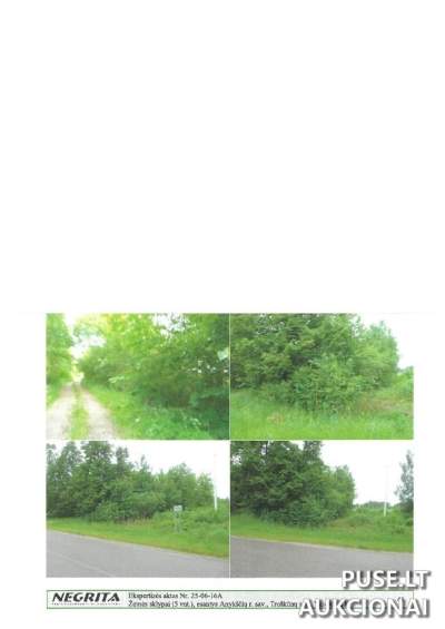 Žemės sklypas Anykščiuose, Vaidlonių k. – 252 EUR