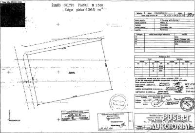 Žemės sklypas Panevėžio rajone, Vlado Kuzmos g. 23 – pradinė kaina 5 512 EUR