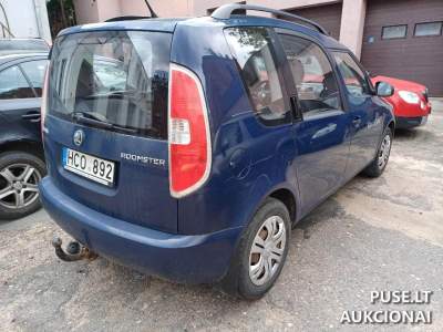 Škoda Roomster Kaune (2014) - dyzelinas, 240617 km, pradinė kaina 1400 EUR