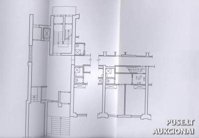 Gyvenamoji patalpa Kaune, Akademijos g. 4A - 13,44 m², pradinė kaina 14 500 EUR, aukcionas 2025-12-11
