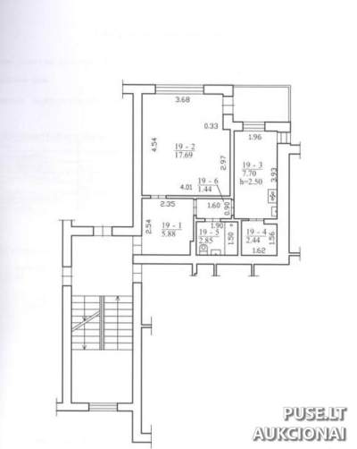 Butas pardavimui Kauno r., Akademijoje (Pilėnų g. 2) – 49 000 EUR, 36,56 m²