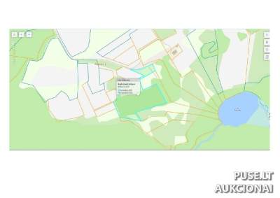 Žemės sklypas Adamave, Švenčionių r. – žemės ūkio paskirtis, pradinė kaina 20 800 EUR