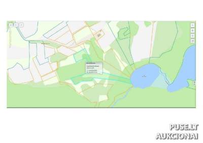 Žemės sklypas Švenčionių rajone (Adamavo k.) - žemės ūkio paskirtis - pradinė kaina 20 800 EUR