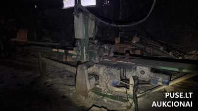 Gaubtinio apdirbimo staklės Plungėje - pradinė kaina 1200 EUR