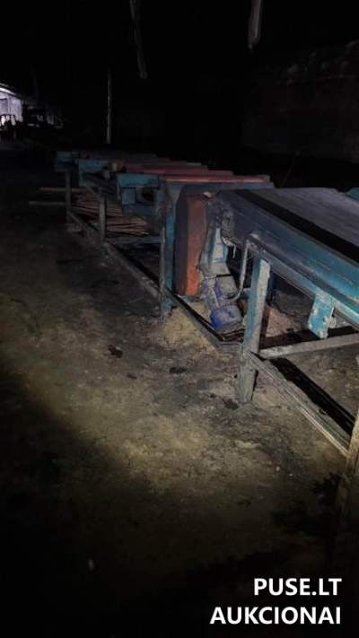 Gamybos pjovimo linija Plungėje (Telšių g. 5) – UAB METESA įranga, pradinė kaina 40 000 EUR