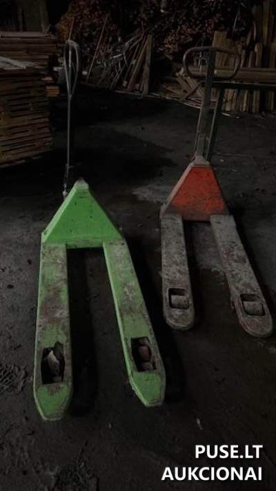 Palečių vežimėlis (ilgasis, žalias) Plungėje - aukcionas nuo 160 EUR