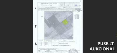 Žemės sklype Leoniškių kaime, Šakių r. - 0,84 ha, pradinė kaina 4 200 EUR