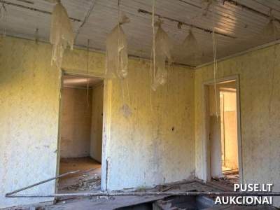 Gyvenamas namas Marmakiškių kaime, Biržų r. – pradinė kaina 4333 EUR, 72 m², 0.84 ha