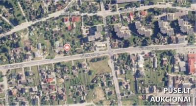 Žemės sklypas Raseiniuose – Vilniaus g. 168, 0,15 ha | Pradinė kaina 14 400 €