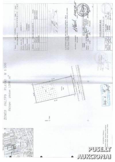 Žemės sklypas Jurbarke, Dainų g. 7 – sklypas 0,12 ha nuo 5 728 EUR (antstolių varžytynės)