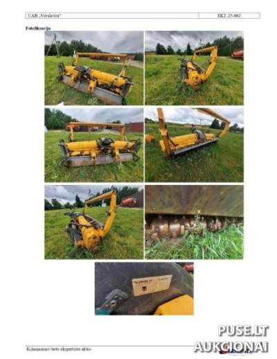 Miško freza Meri MJHS-311 DTX Alytuje – aukcionas, pradinė kaina 6426 EUR