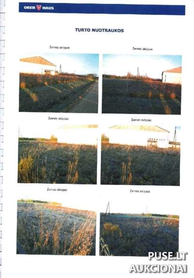 Žemės sklypas Kaulakiuose (Raseinių r.) – žemės ūkio paskirtis, 0,17 ha, pradinė kaina 518 EUR