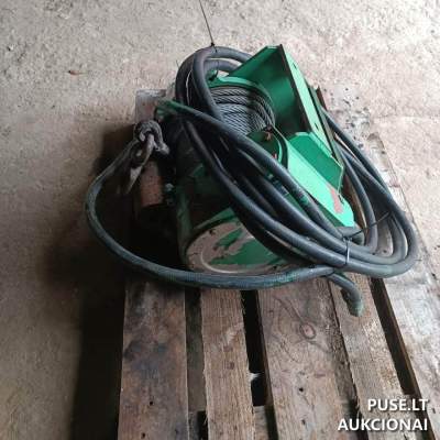 Traukimo gervė Panevėžyje — aukcionas, pradinė kaina 70 EUR