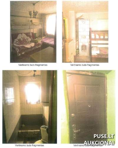 Butas Pagėgiuose, Lauko g. 5 – parduodama 3/16 dalis, pradinė kaina 522 EUR