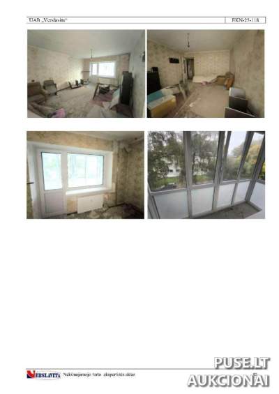 Butas Rukloje, Pilakalnio g. 6 – varžytinės, pradinė kaina 12 000 EUR