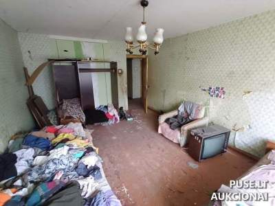 Parduodama 1/2 buto dalis Noriūnuose, Melioratorių g. 6 (71,7 m²) - pradinė kaina 495 EUR aukcionas