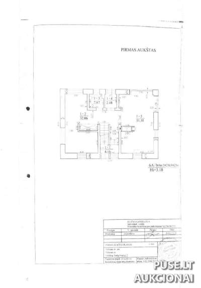 Vienbučio namo pardavimas Vilniuje (Eišiškių Sodų g. 2) – pradinė kaina 212400 EUR