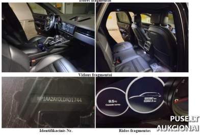 Porsche Cayenne Kaune - antstolių varžytynės, pradinė kaina 34 620 EUR