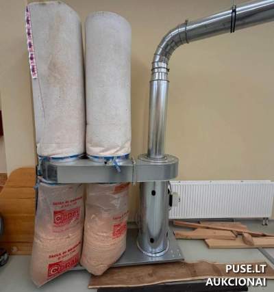 Drožlių nusiurbimo įrenginys CA/2C Utenoje (Aukštaičių g. 5) – pradinė kaina 400 EUR