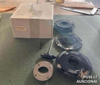 Durų frezų komplektas FLU-20.HK.27 Utenoje - pradinė kaina 300 EUR