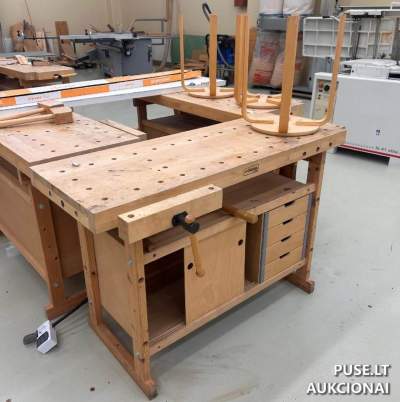 Darbastalis su kėde Nordic Plus 1450 Utenoje – aukcionas, pradinė kaina 300 EUR