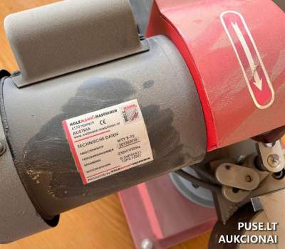 Galandinimo staklės diskiniams pjūklams MTY 8-70 Utenoje - pradinė kaina 100 EUR