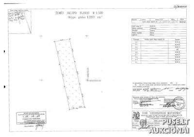 Varžytynėse: 5/16 dalis žemės sklypo Vilniuje - 4 344 EUR