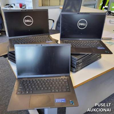 Naudoti Dell Latitude 7420 nešiojami kompiuteriai Vilniuje – 17 vnt, pradinė kaina 350 EUR
