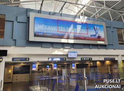 Samsung UD55E-B ekranai (6 vnt.) Vilniuje – pradinė kaina 2250 EUR